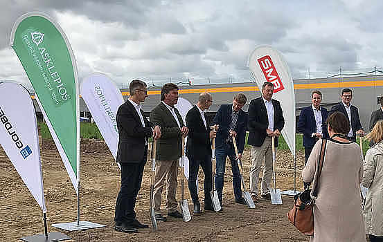 Baubeginn neues Zentrallager für Asklepios